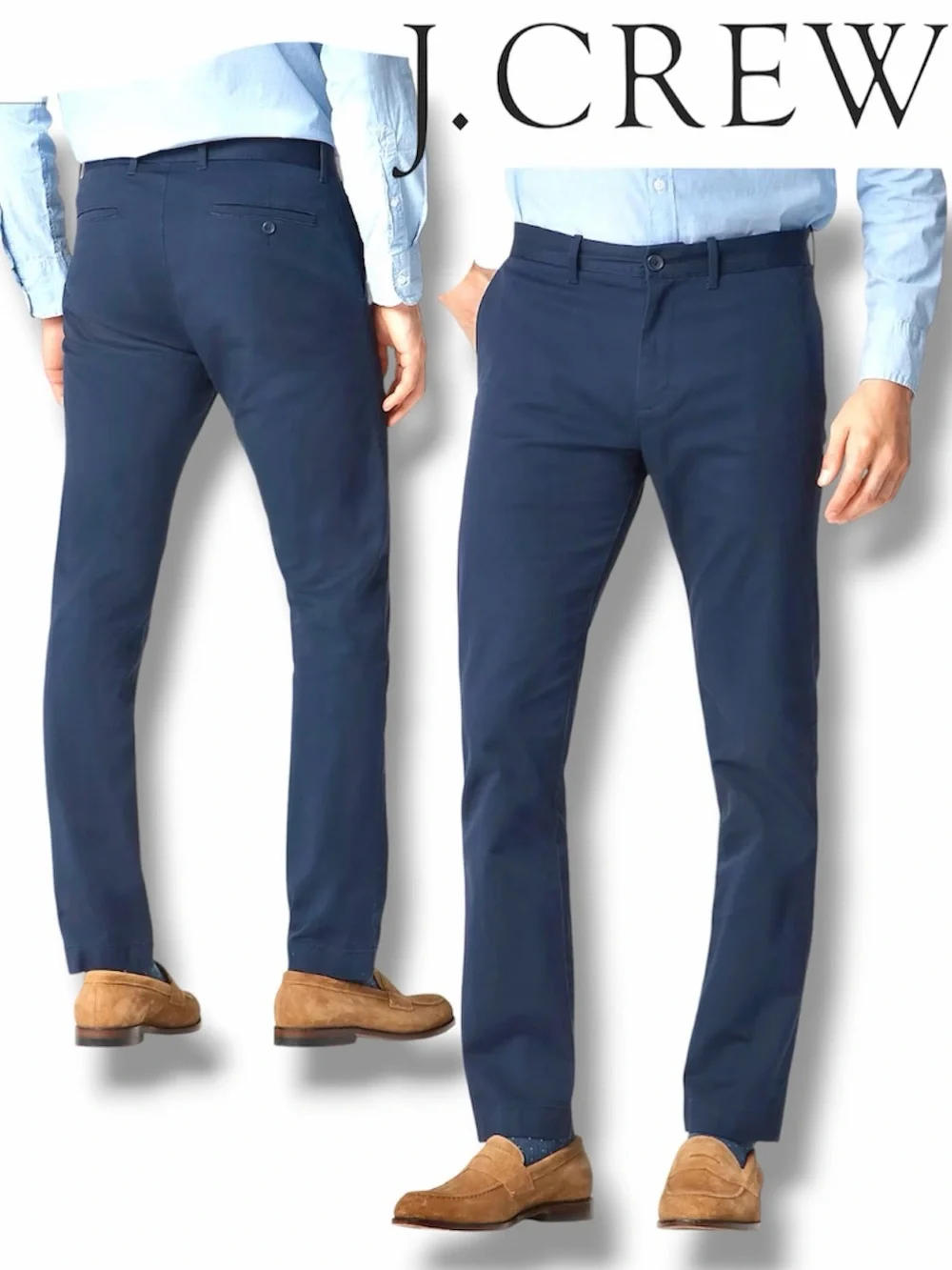 J.Crew Factory Flex Chino Pants Mens 32x34 Slim Fit  H3167